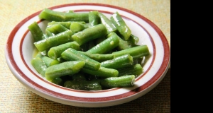 Green Beans with Maple-Dijon Vinaigrette