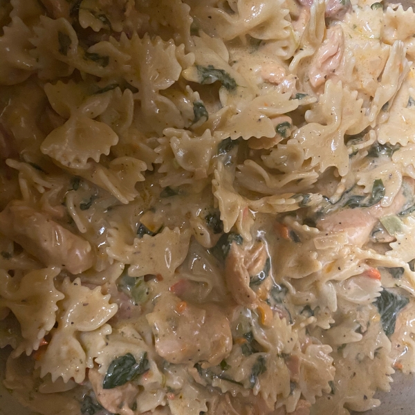 Cajun Chicken and Sausage Pasta