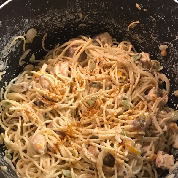 Cajun Chicken and Sausage Pasta