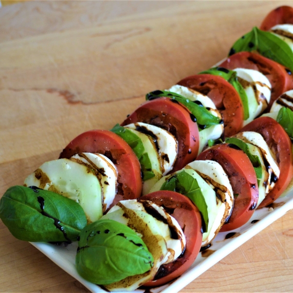 Cucumber Caprese Salad