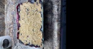 Classic American Blueberry Crisp