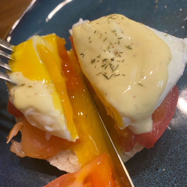 Eggs Benedict with Salmon