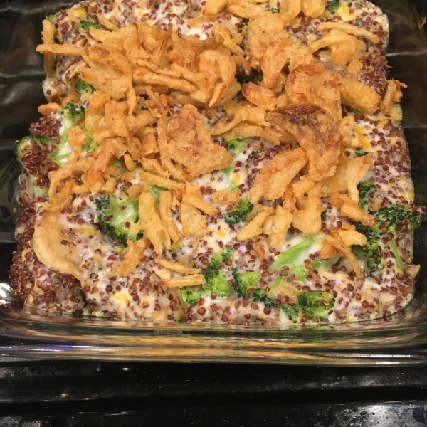 Quinoa Broccoli Casserole
