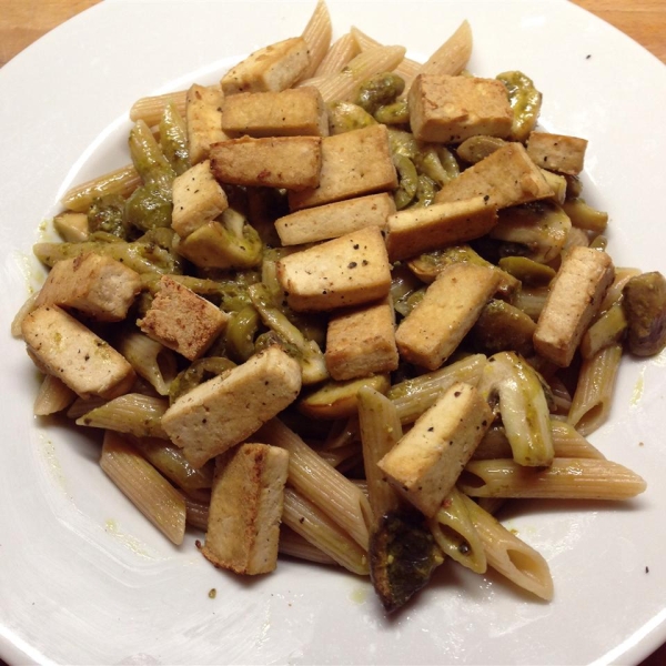 Pesto Tofu Pasta