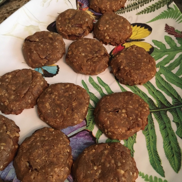 Peanut Butter-Banana Cookies