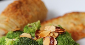 Broccoli With Lemon Almond Butter