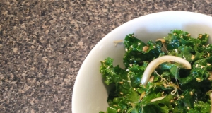 Kale Salad with Sprouts and Seeds