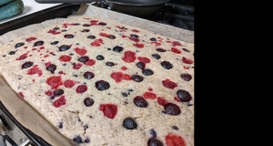 Sheet Pan Blueberry Muffin Tops