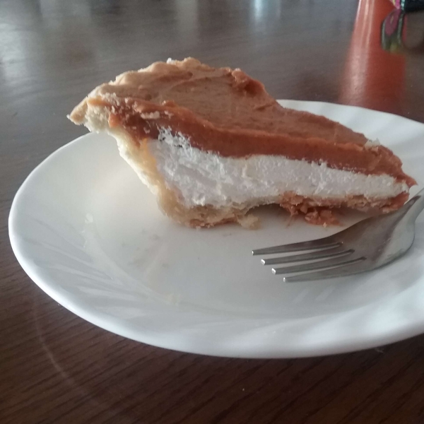 Double Layer Pumpkin Pie Cheesecake