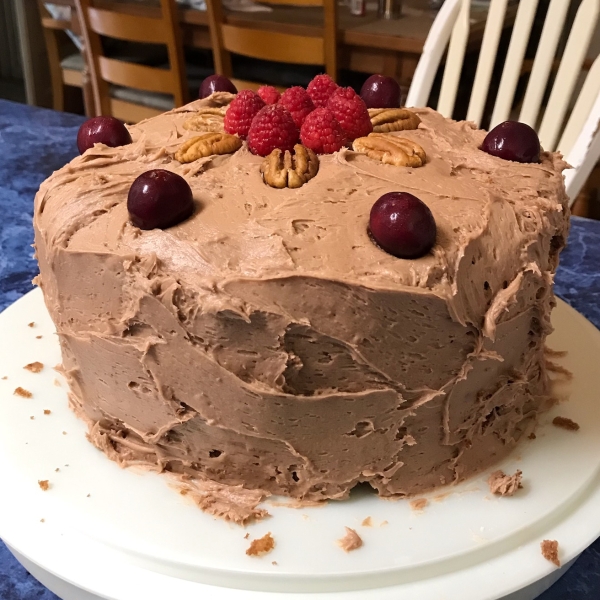 Chocolate Italian Cream Cake