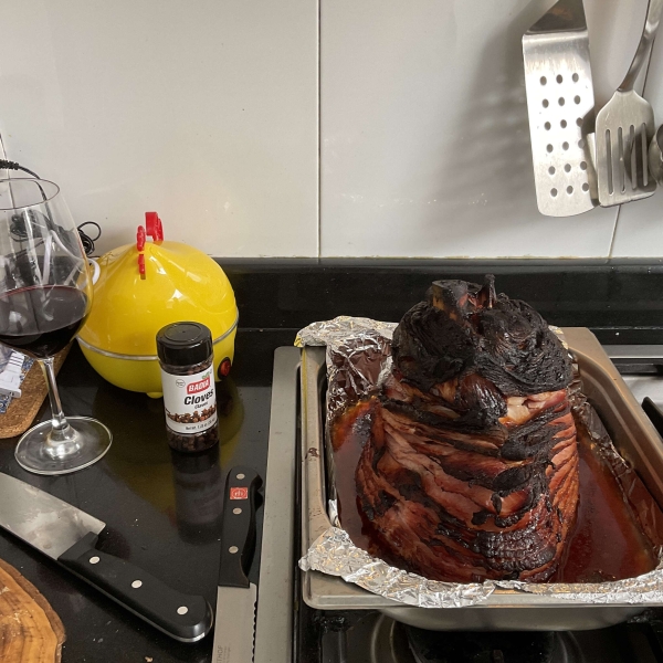 Tangy Honey-Glazed Ham