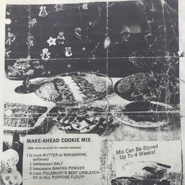Make Ahead Cookie Mix