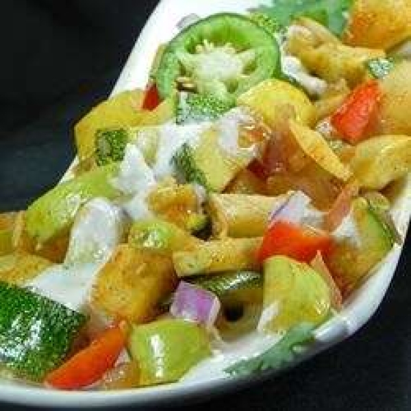 Mexican Veggies with Queso