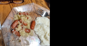 Sauerkraut and Smokies