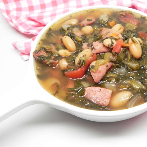 Rachel's Turnip Green Soup (Instant Pot®)