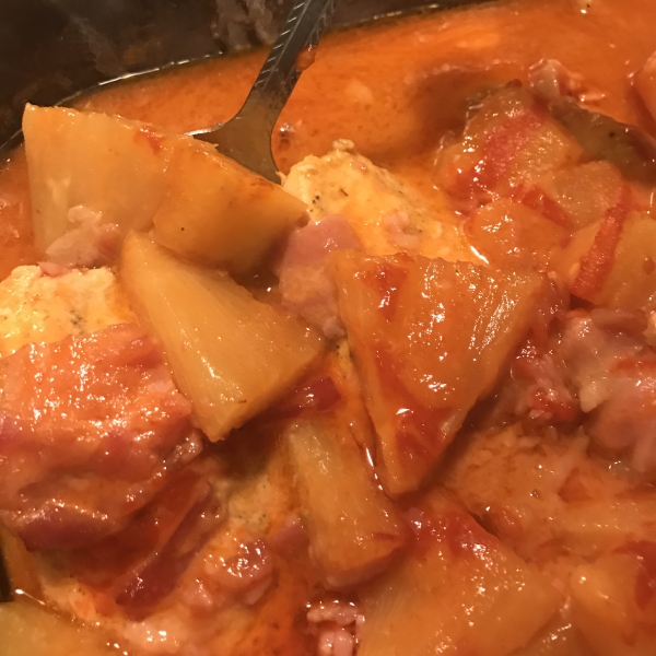 Pineapple and Chicken Curry