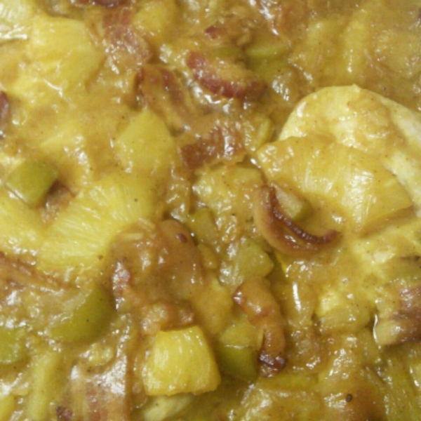 Pineapple and Chicken Curry