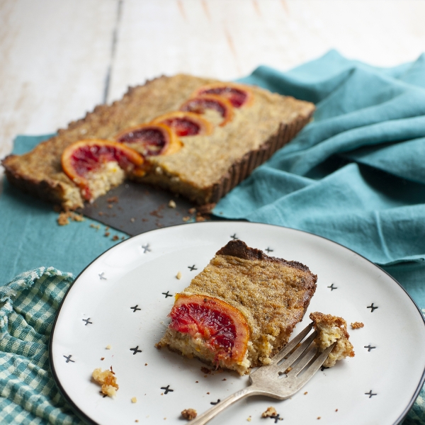 Grain-Free Blood Orange Tart