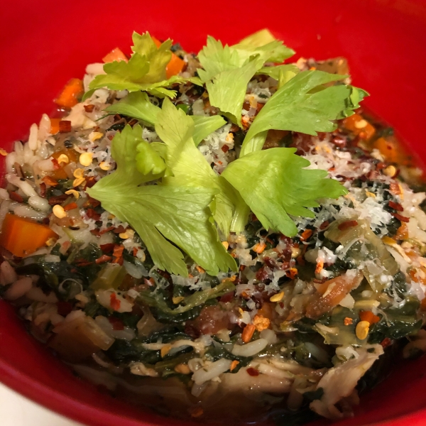 Becky's Gluten-Free Slow Cooker Chicken Vegetable Soup