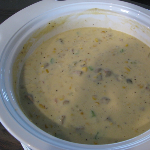 Classic Slow Cooker Corn Chowder