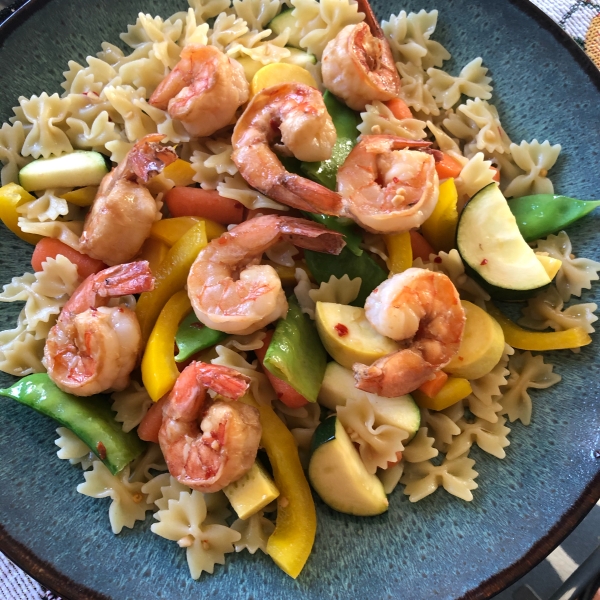 Grilled Kung Pao Shrimp