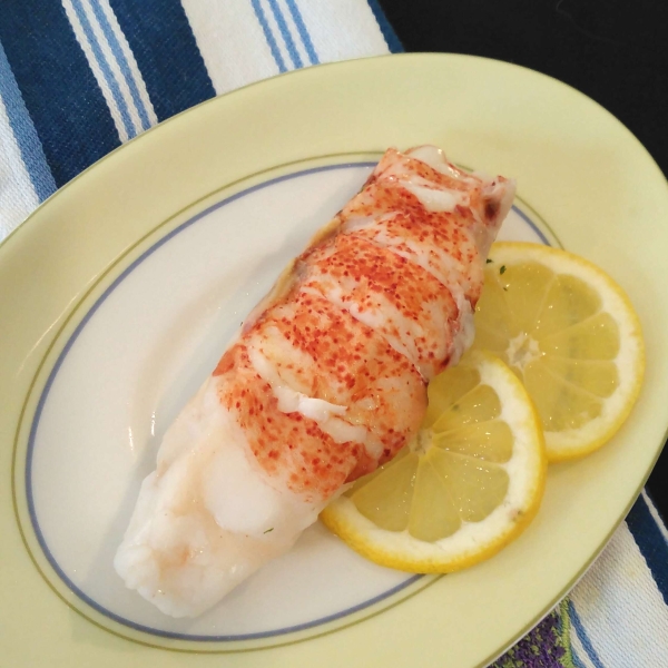 Sous Vide Butter-Poached Lobster Tails