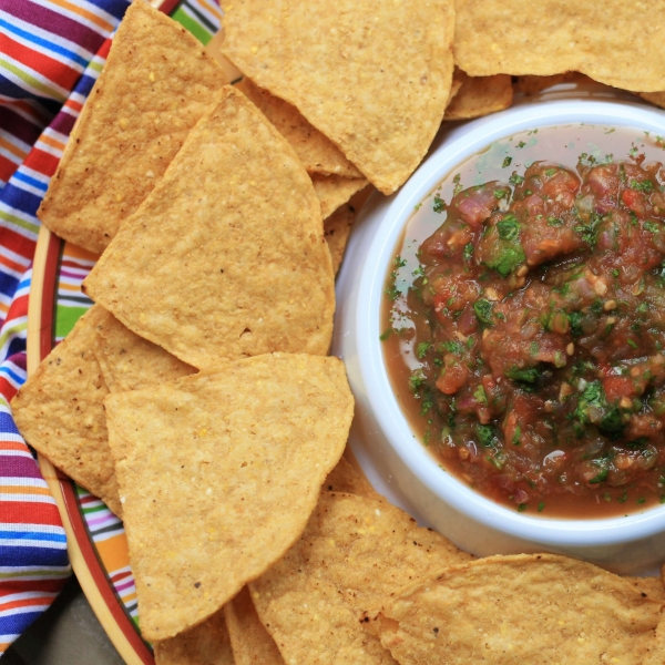 Air Fryer Roasted Salsa