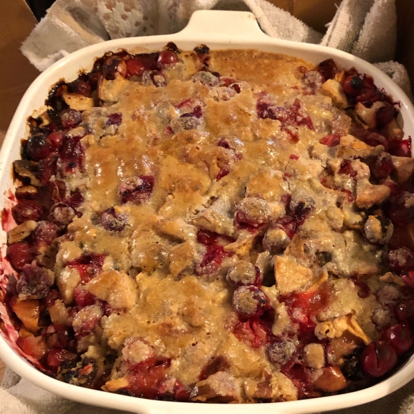 Apple-Cranberry Crumble