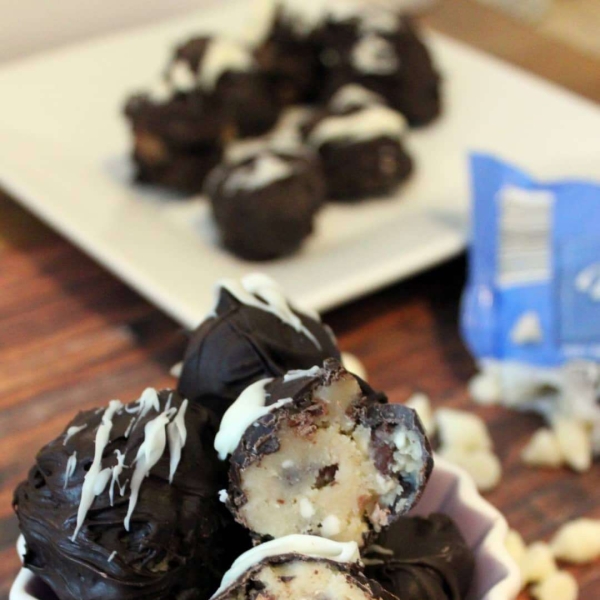 Nichola's Chocolate Chip Cookie Dough Truffles