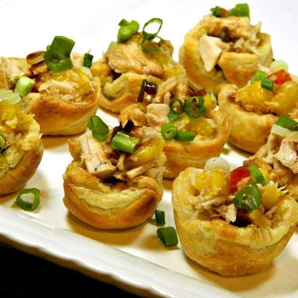 Sweet and Spicy Tuna Cups