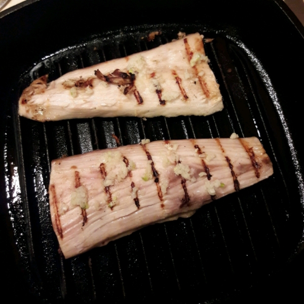 Garlic-Lemon Mahi Filets