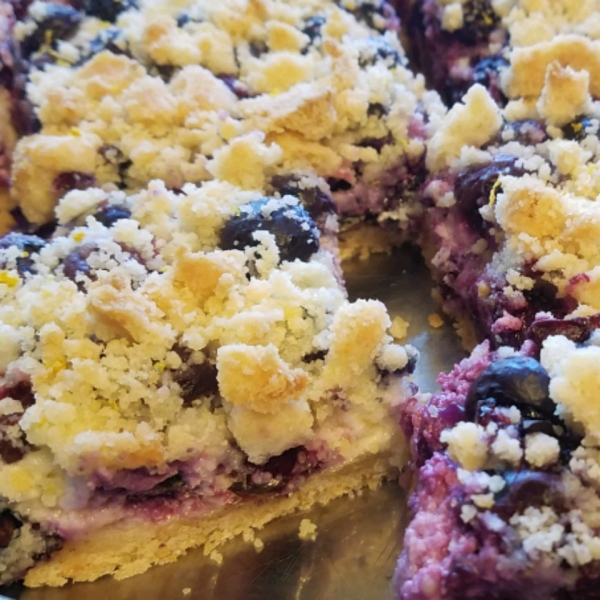 Lemon-Blueberry Crumb Bars