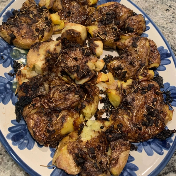 Crispy Smashed Potatoes