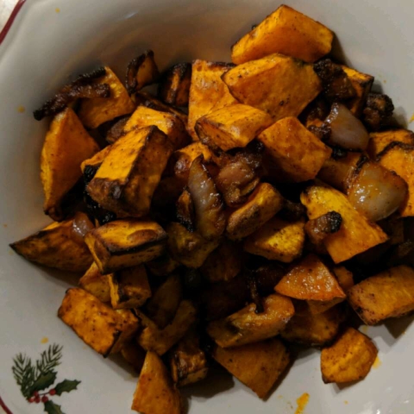 Air Fryer Sweet Potato Hash