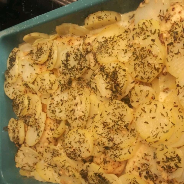 Chicken Dauphinois