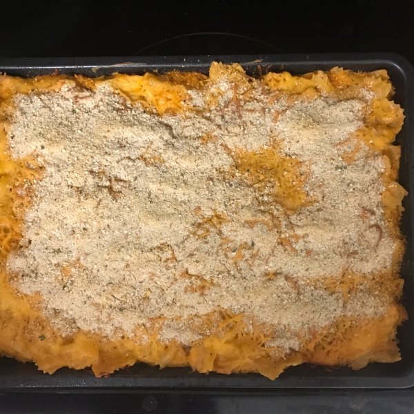 Baked Buffalo Chicken Mac and Cheese