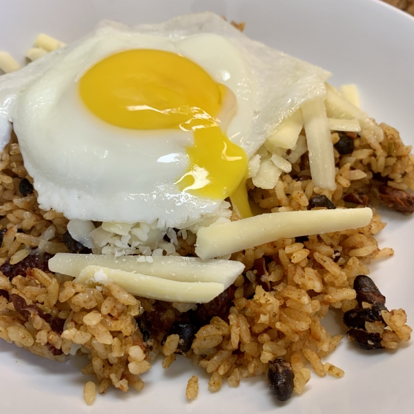 The Best Baked Rice and Beans