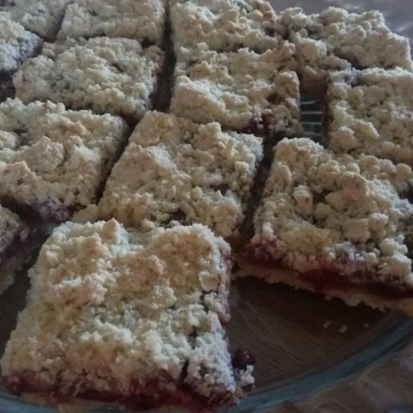 Blueberry Shortbread Bars