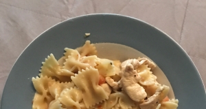 Italian Chicken Bow Tie Pasta