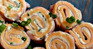 Low-Carb Ham and Cheese Pinwheels