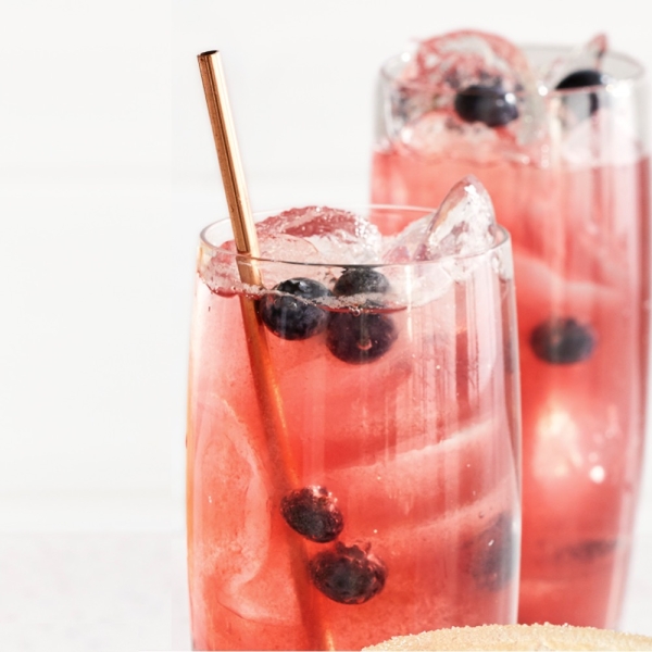 Blueberry-Bourbon Shrub
