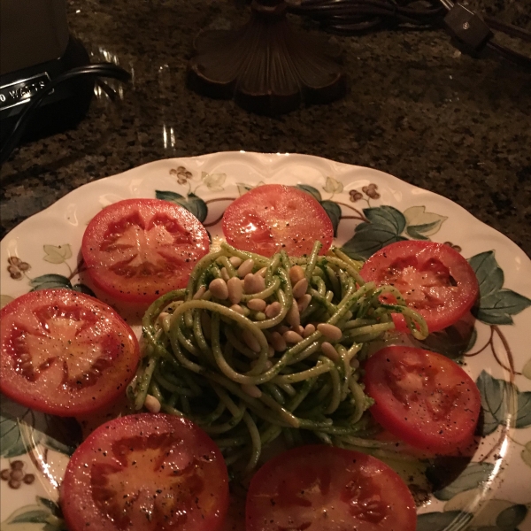 Simple Pesto Pasta