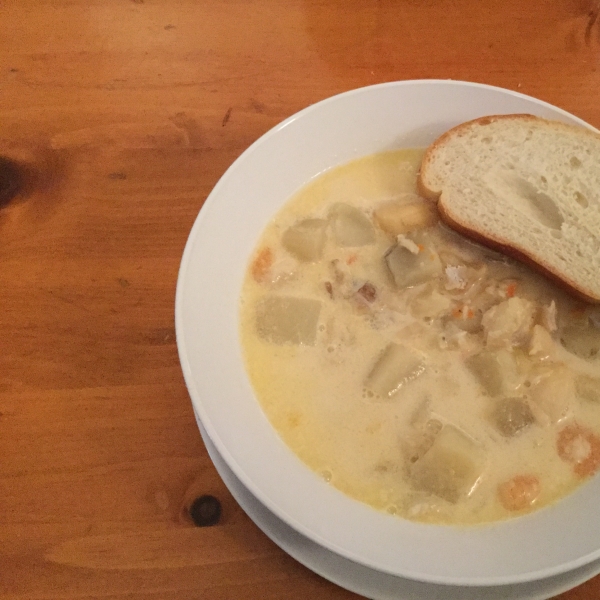 Non-Dairy Fish Chowder