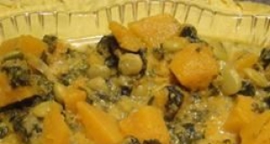 Pumpkin, Butter Bean, and Spinach Curry