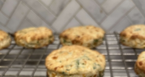 Cheddar-Thyme Flaky Biscuits