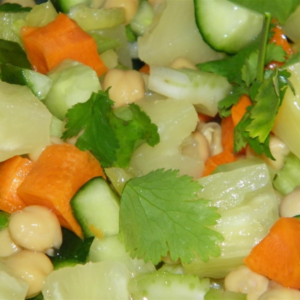 South Indian Chickpea Salad