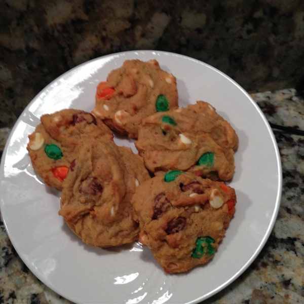 Pumpkin Spice Pudding Cookies