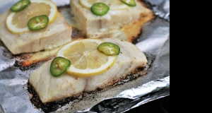 Grilled Red Snapper with Lemon and Jalapeno