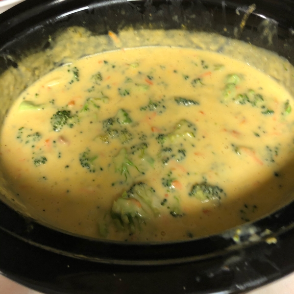 Emily's Broccoli Cheese Soup