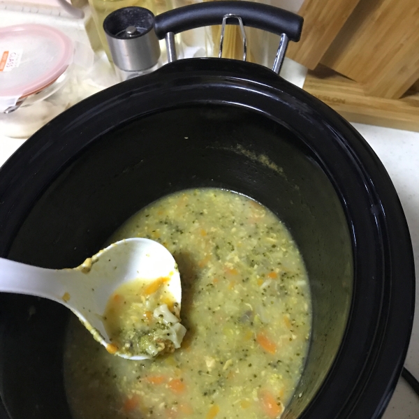 Emily's Broccoli Cheese Soup